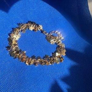 COPY - Gold Tone Flower Anklet